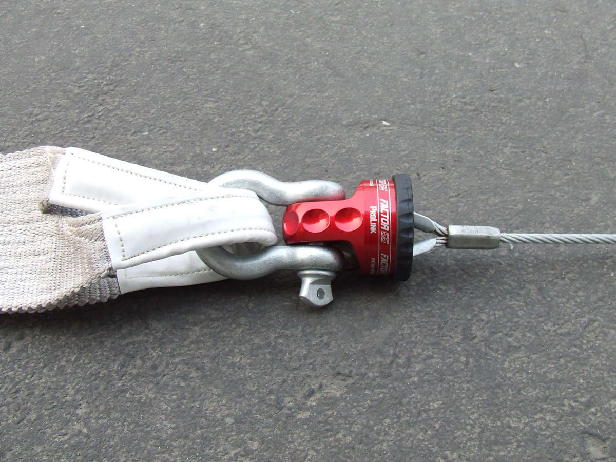 Factor 55 ProLink Winch Shackle Mount Assembly