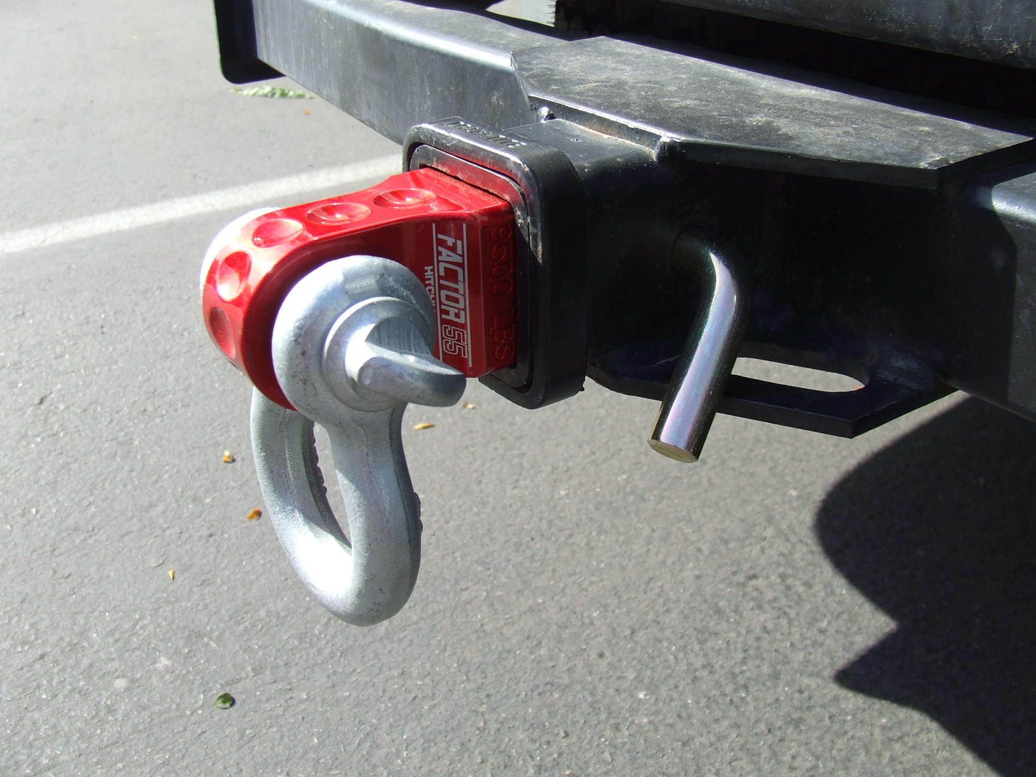Factor 55 HitchLink 2.5 Receiver Shackle Mount 2.5 Inch Receivers