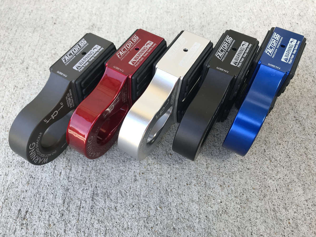 Factor 55 FlatLink XTV Winch Shackle Mount