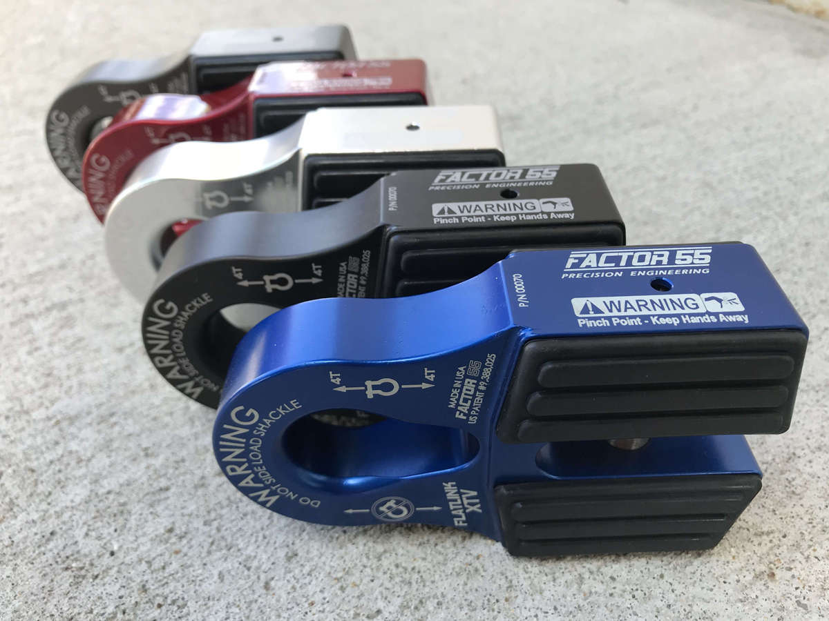 Factor 55 FlatLink XTV Winch Shackle Mount