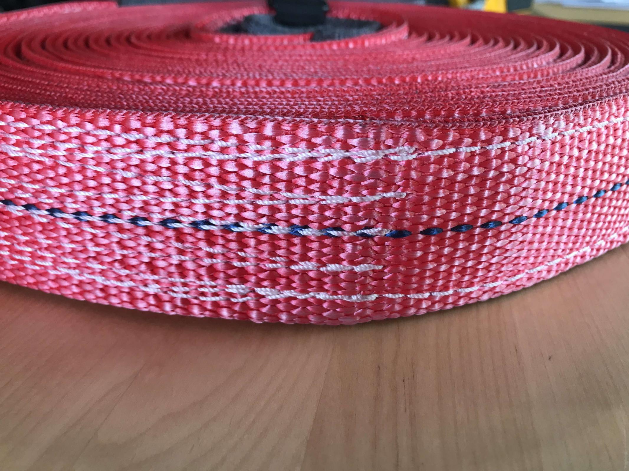 Factor 55 30 Foot Tow Strap Standard Duty 30 Foot x 2 Inch Red