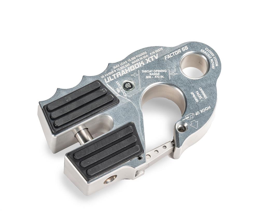 Factor 55 UltraHook XTV Closed System Winch Shackle Mount