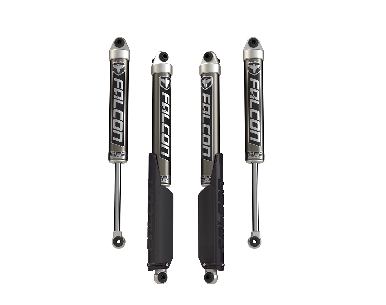 Falcon Shocks Wrangler JL 2 Door SP2 2.1 Monotube Shock Kit 0-1.5 Inch Lift