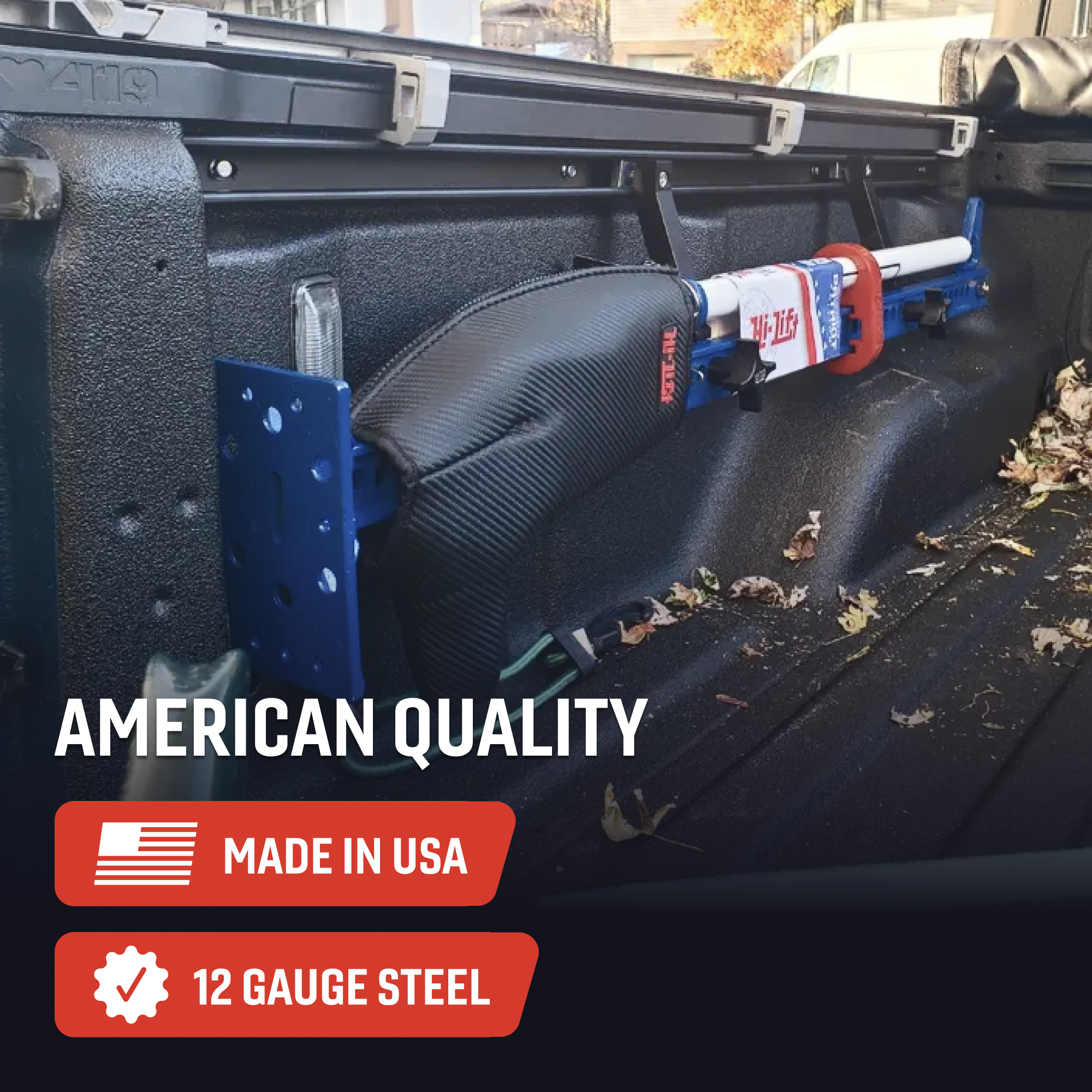 BuiltRight Industries Utility Rail System | Jeep Gladiator (2020-2024)