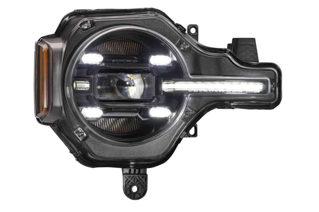 Morimoto XB LED Headlights: Ford Bronco (21+ / Amber DRL / Set)