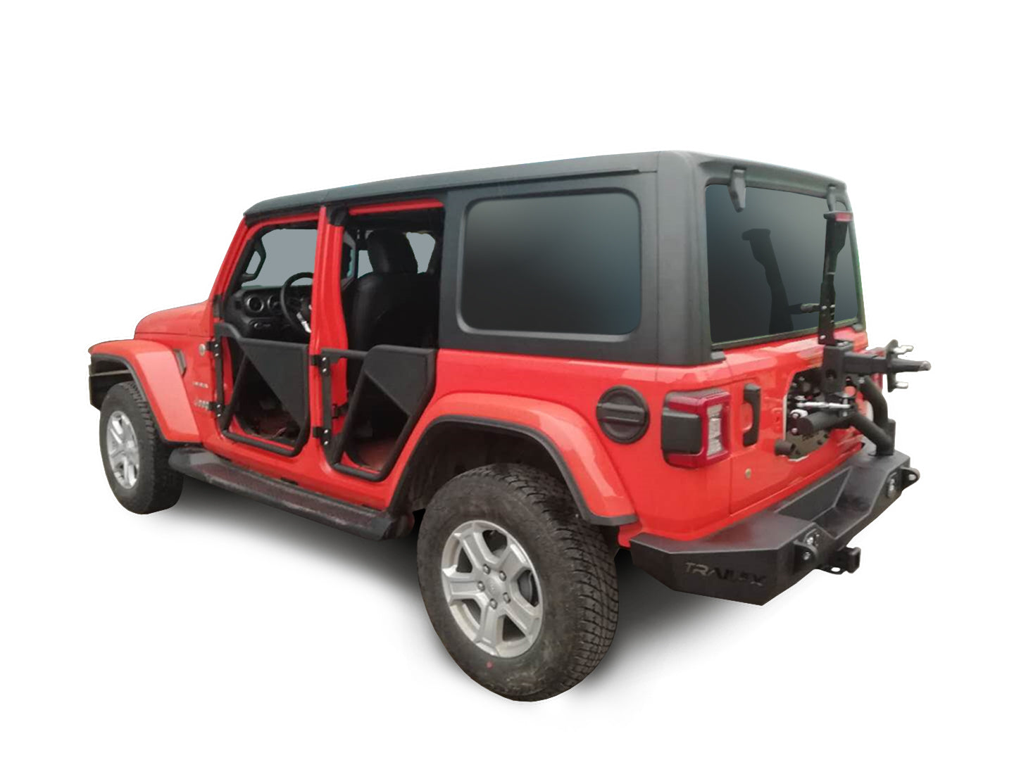 TrailFX Front Tube Doors For Jeep Wrangler JL/Gladiator