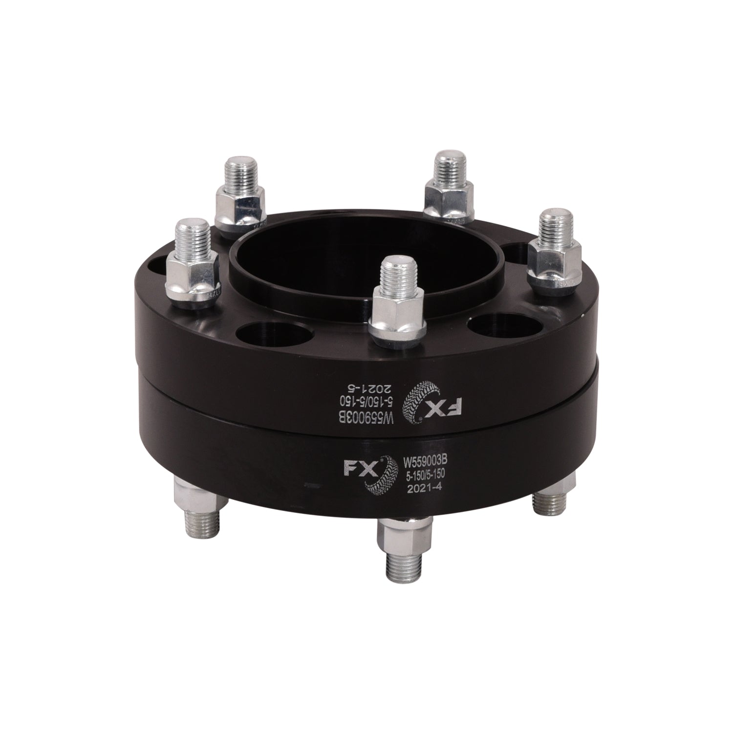 TrailFX Hub Centric Wheel Spacer- Black Anodized 2007-2021 Tundra