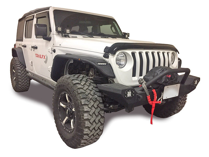 TrailFX Front Fender Flares For 2018-2025 Wrangler JL/Gladiator