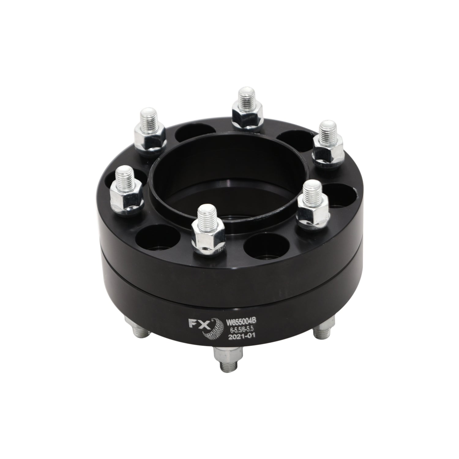 TrailFX Hub Centric Wheel Spacer 4Runner and Tacoma- Black Anodized