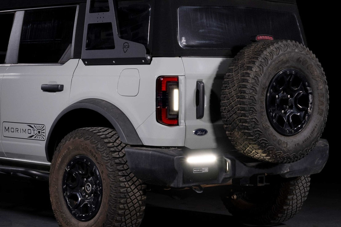 Morimoto XB LED Tail Lights: Ford Bronco (21+ / Smoked Lens / Set)