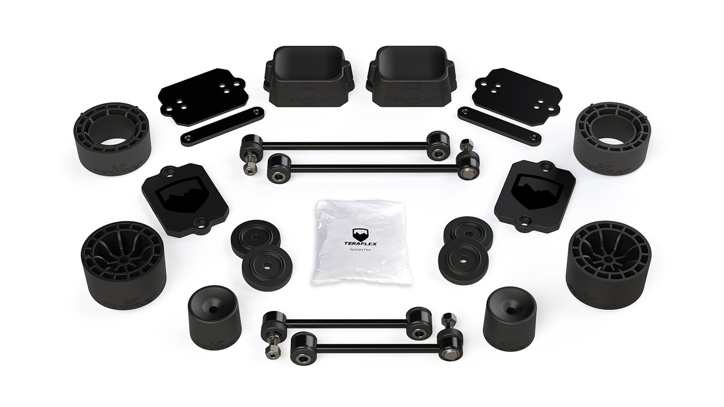 TeraFlex Wrangler JL 2 Door Sport/Sahara 2.5 Inch Performance Spacer Lift Kit No Shocks or Exts