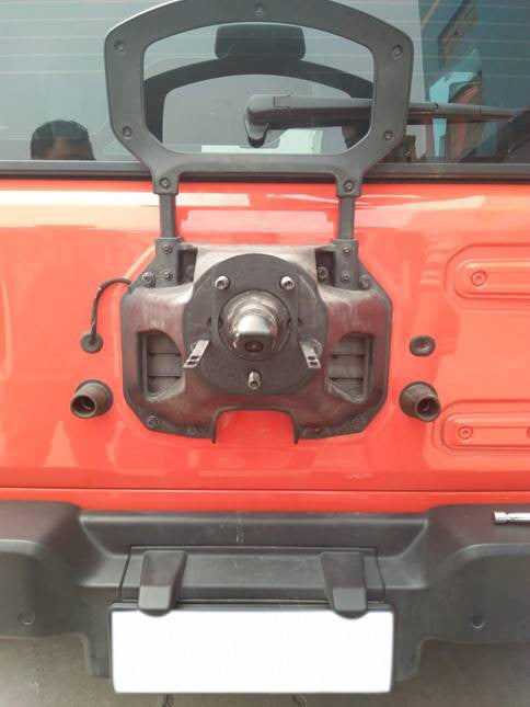 TrailFX License Plate Bracket For JL07T Spare Tire Carrier