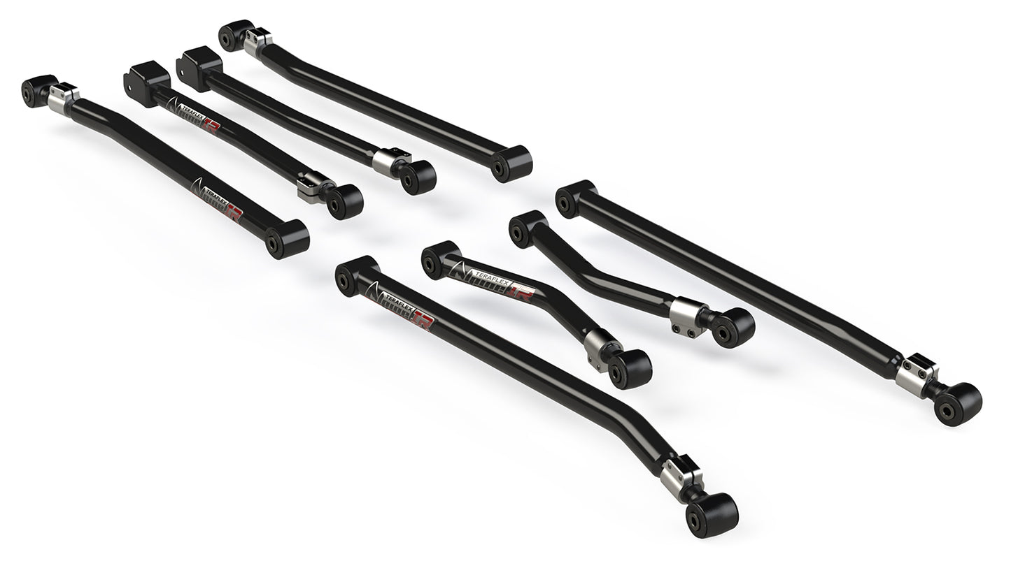 TeraFlex JK Alpine IR Long Control Arm Kit 8-Arm 3-6 Inch Lift