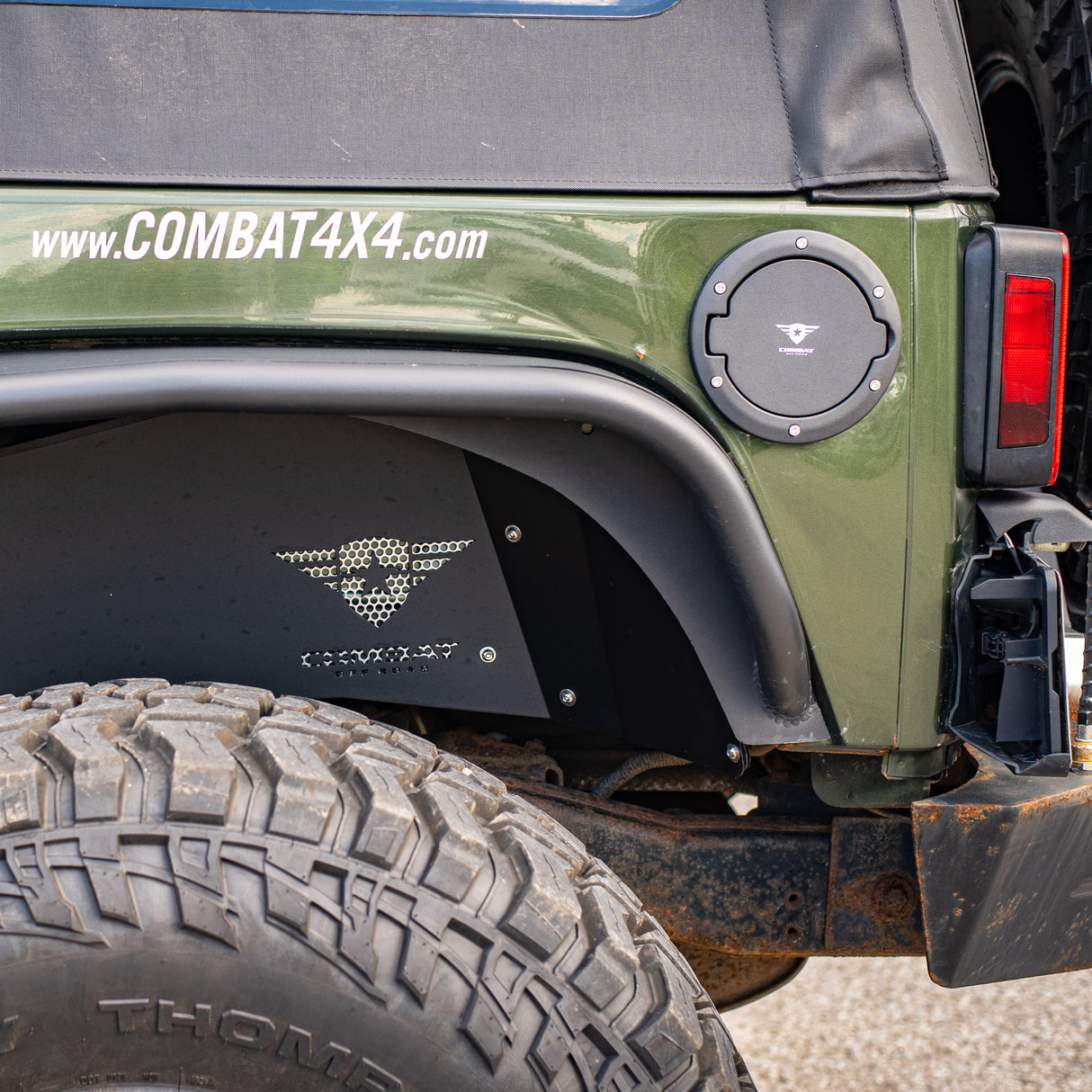 Combat Off Road Jeep JK/JKU Fuel Door Cover