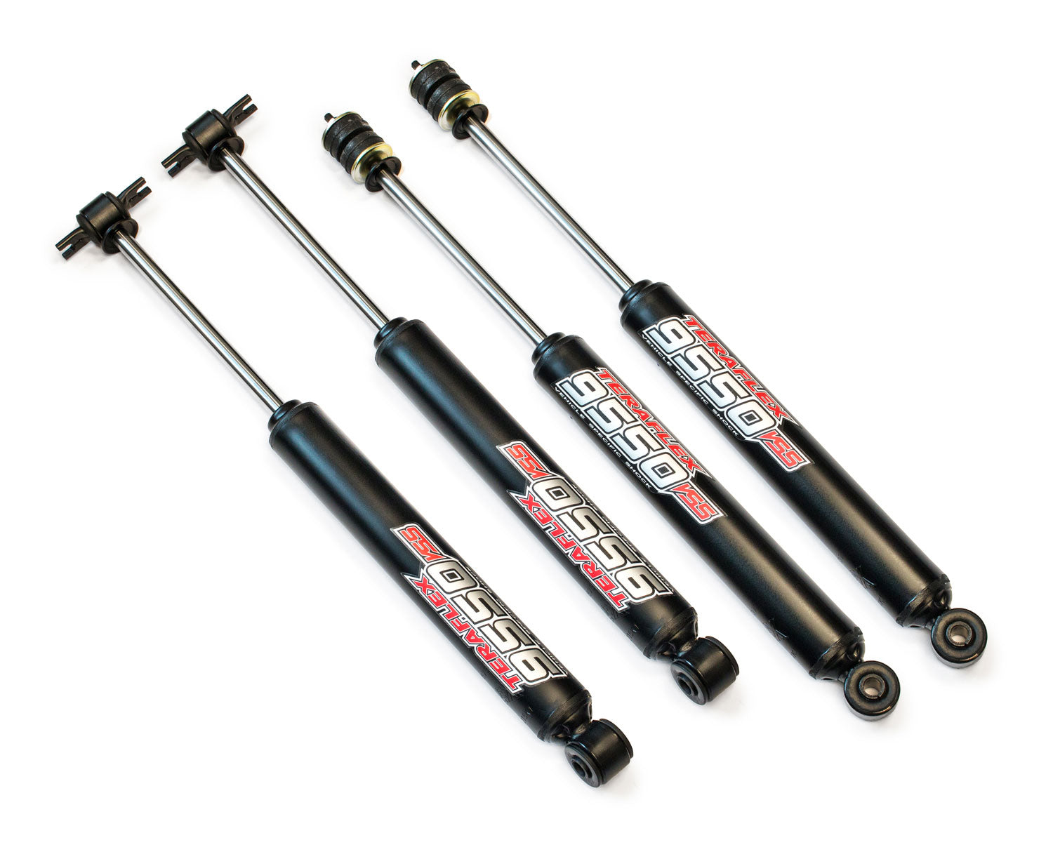 TeraFlex Wrangler JK 9550 VSS Twin-Tube Shock Kit 2.5 Inch Lift