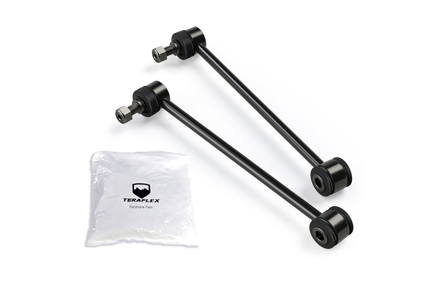 TeraFlex Wrangler JL 11.5 Inch Rear Sway Bar Link Kit w/ Swivel Stud 2.5-4.5 Inch Lift
