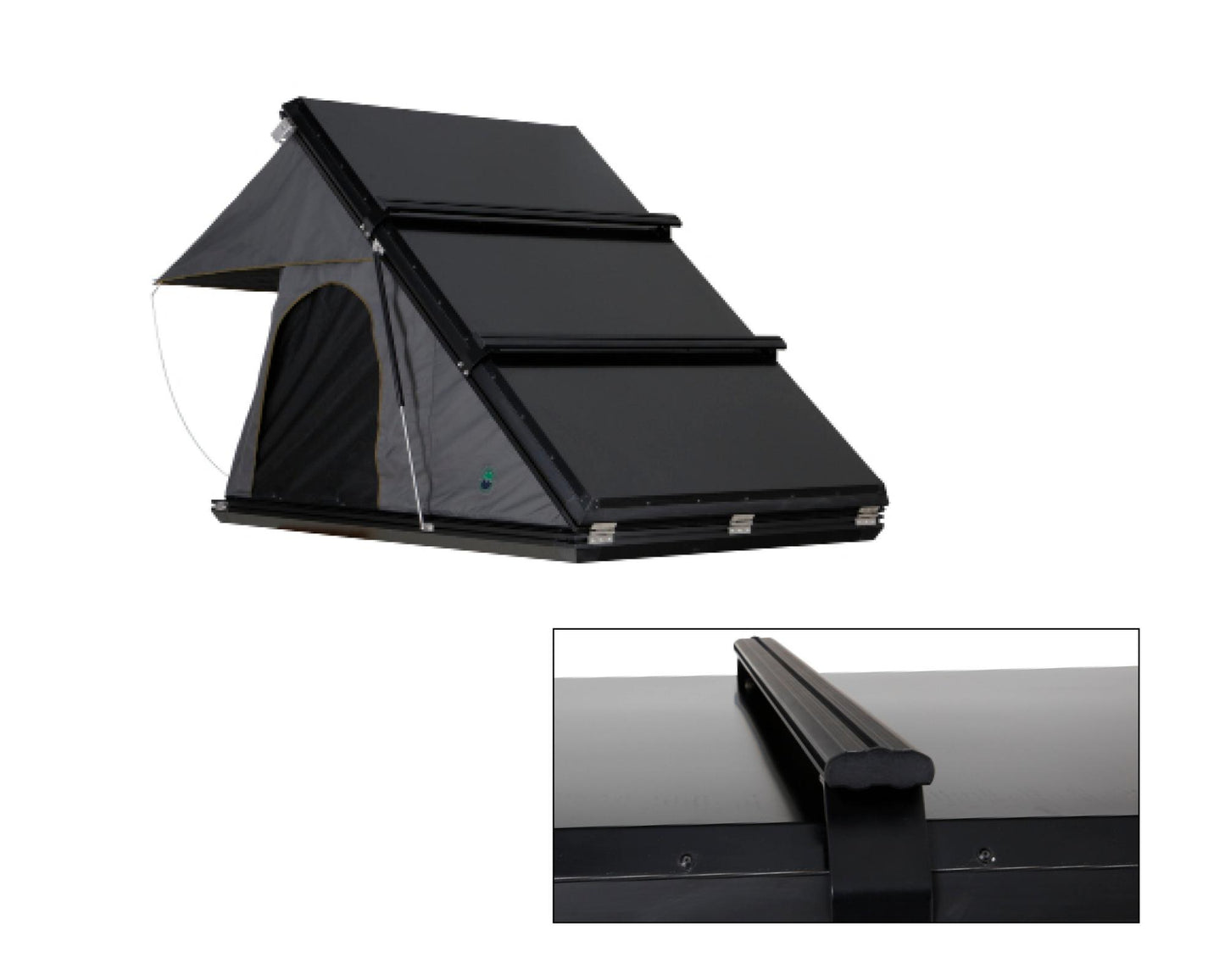 Overland Vehicle Systems Mamba 3 Roof Top Tent - Clam Shell Roof Top Tent