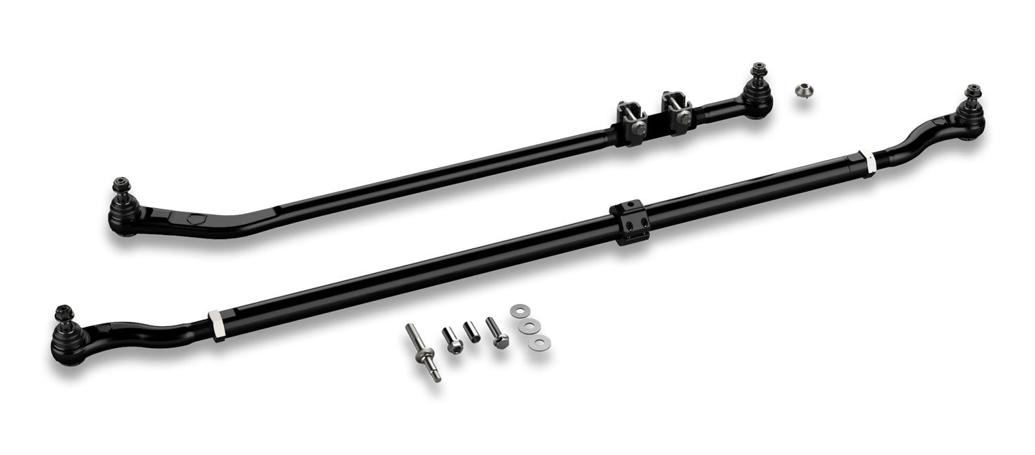 TeraFlex Wrangler JK HD Chromoly Tie Rod Kit & HD Forged Drag Link Kit 0-3 Inch Lift