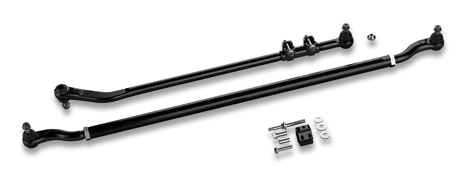 TeraFlex Wrangler JK HD Chromoly Tie Rod Kit & HD Forged Drag Link Flip Kit 4-6 Inch Lift