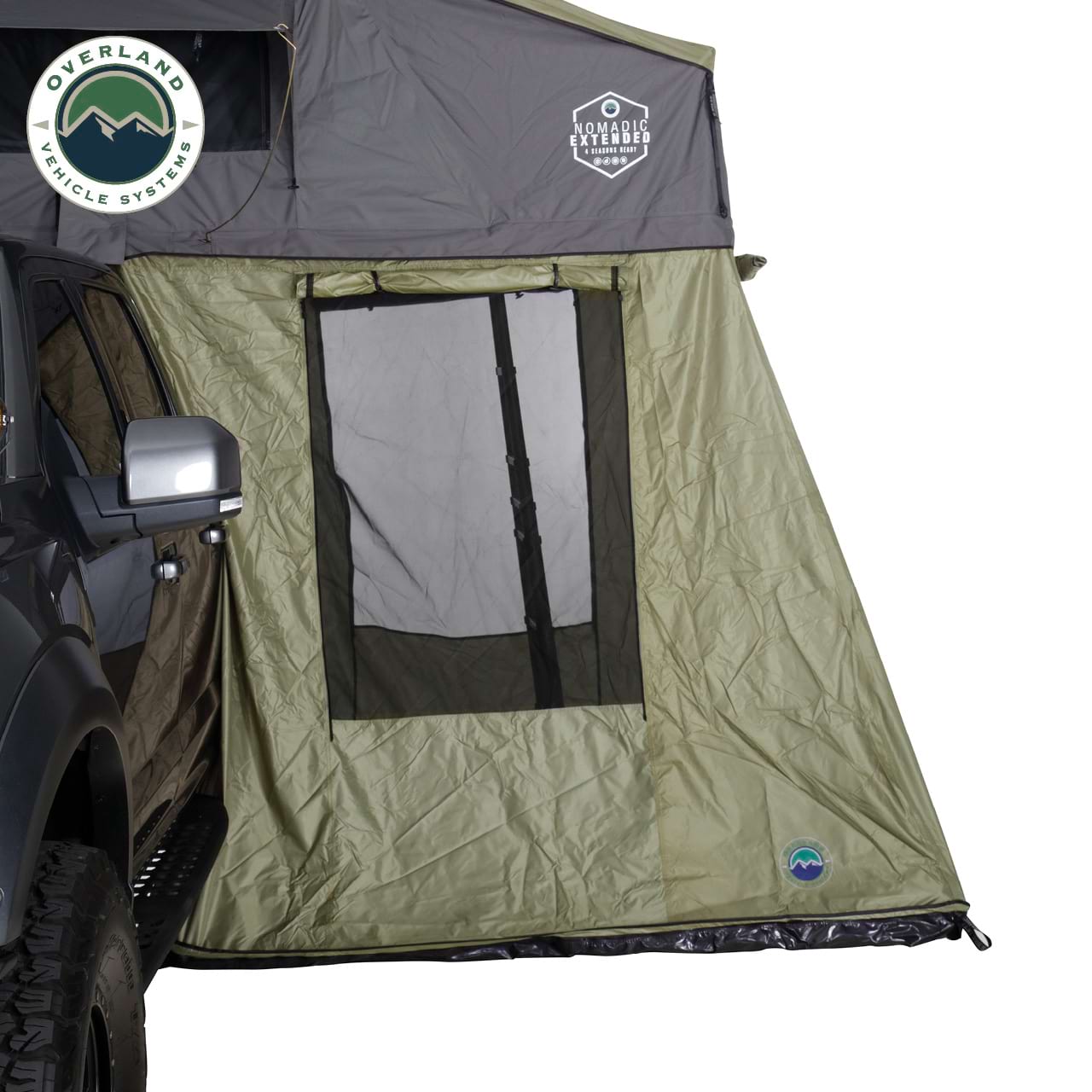 Overland Vehicle Systems Nomadic 3 Roof Top Tent Annex Room With Floor & Cover