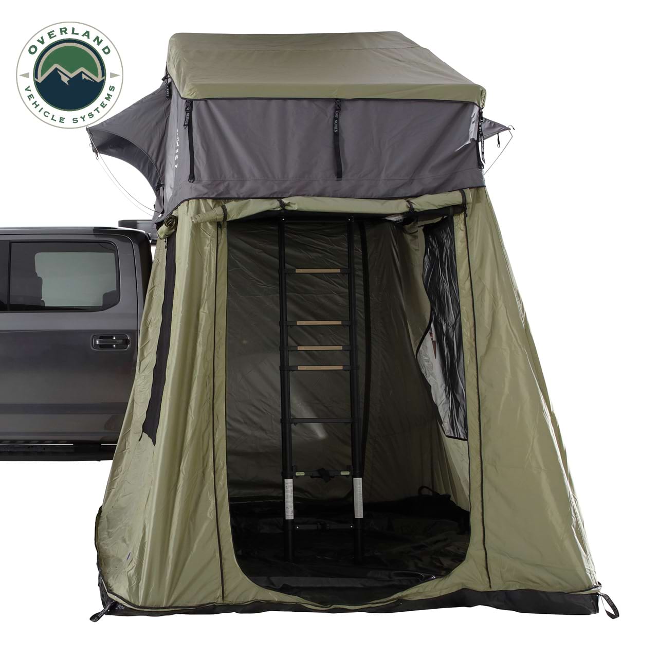 Overland Vehicle Systems Nomadic 3 Roof Top Tent Annex Room With Floor & Cover