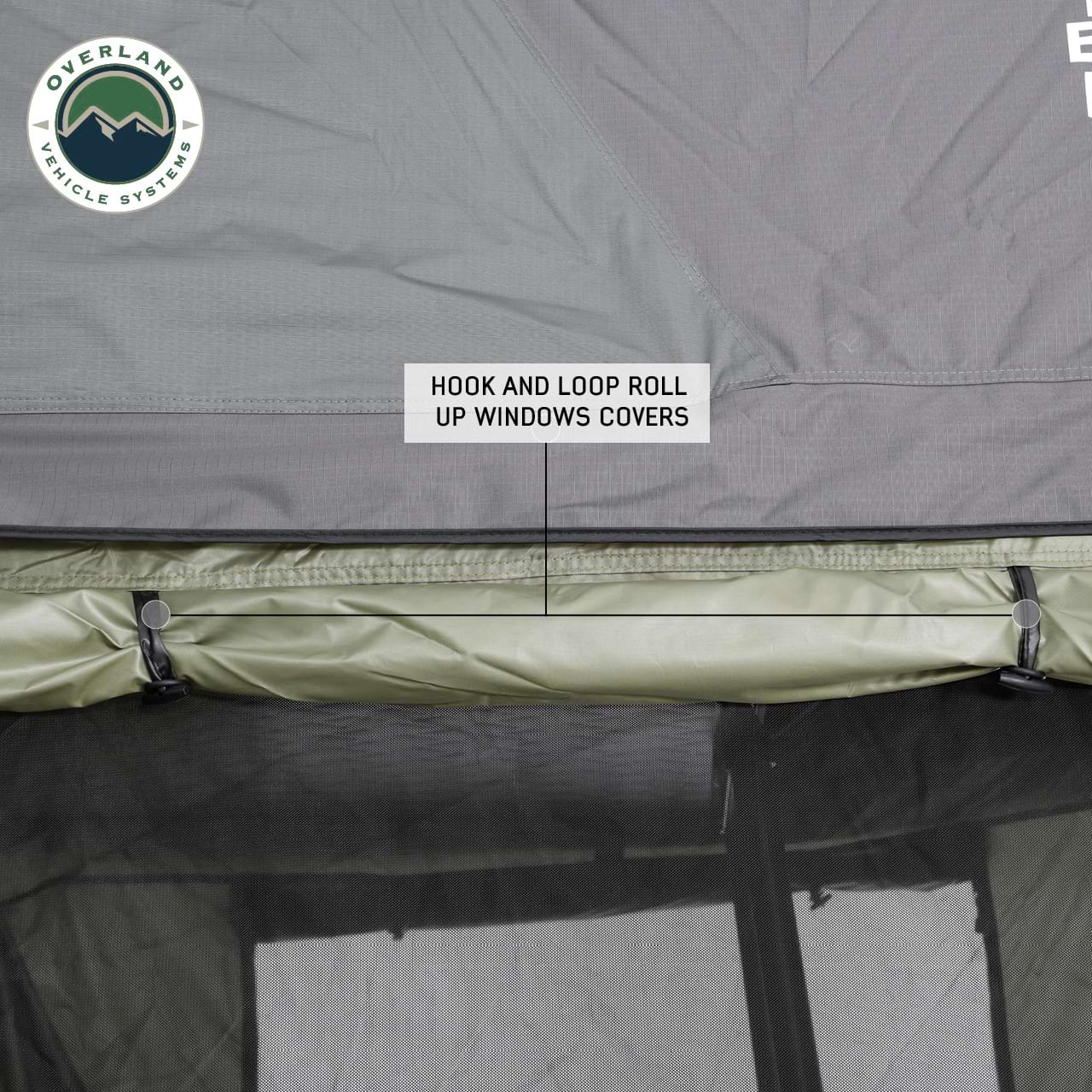 Overland Vehicle Systems Nomadic 3 Roof Top Tent Annex Room With Floor & Cover