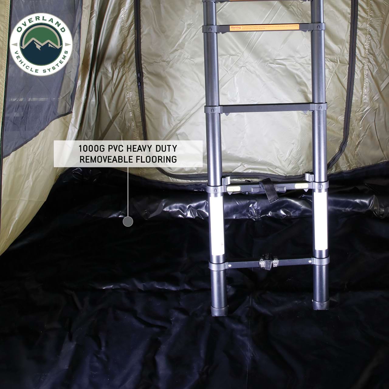 Overland Vehicle Systems Nomadic 3 Roof Top Tent Annex Room With Floor & Cover