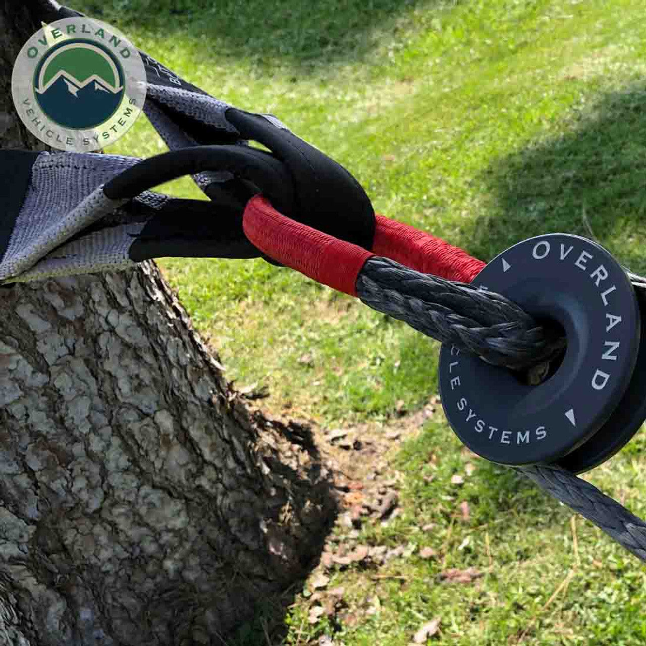 Overland Vehicle Systems Recovery Ring and Soft Shackle Combo Pack - 41,000 lb.