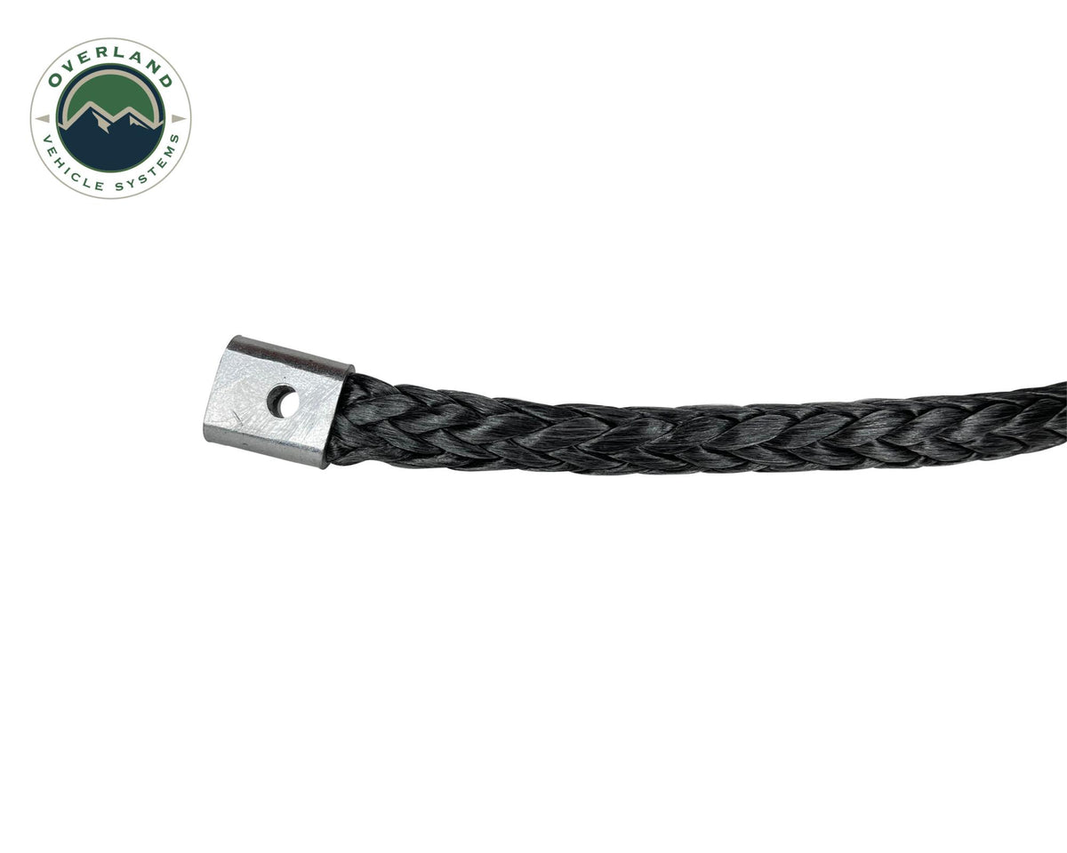 Overland Vehicle Systems Synthetic Winch Line with Soft Shackle