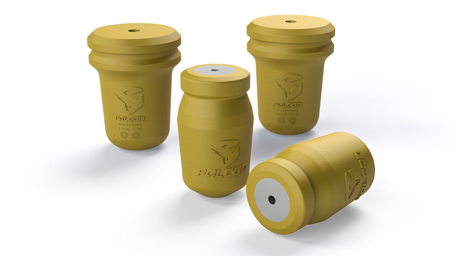 TeraFlex Gladiator Progressive Bump Stop Kit Front & Rear 0-4.5 Inch Lift