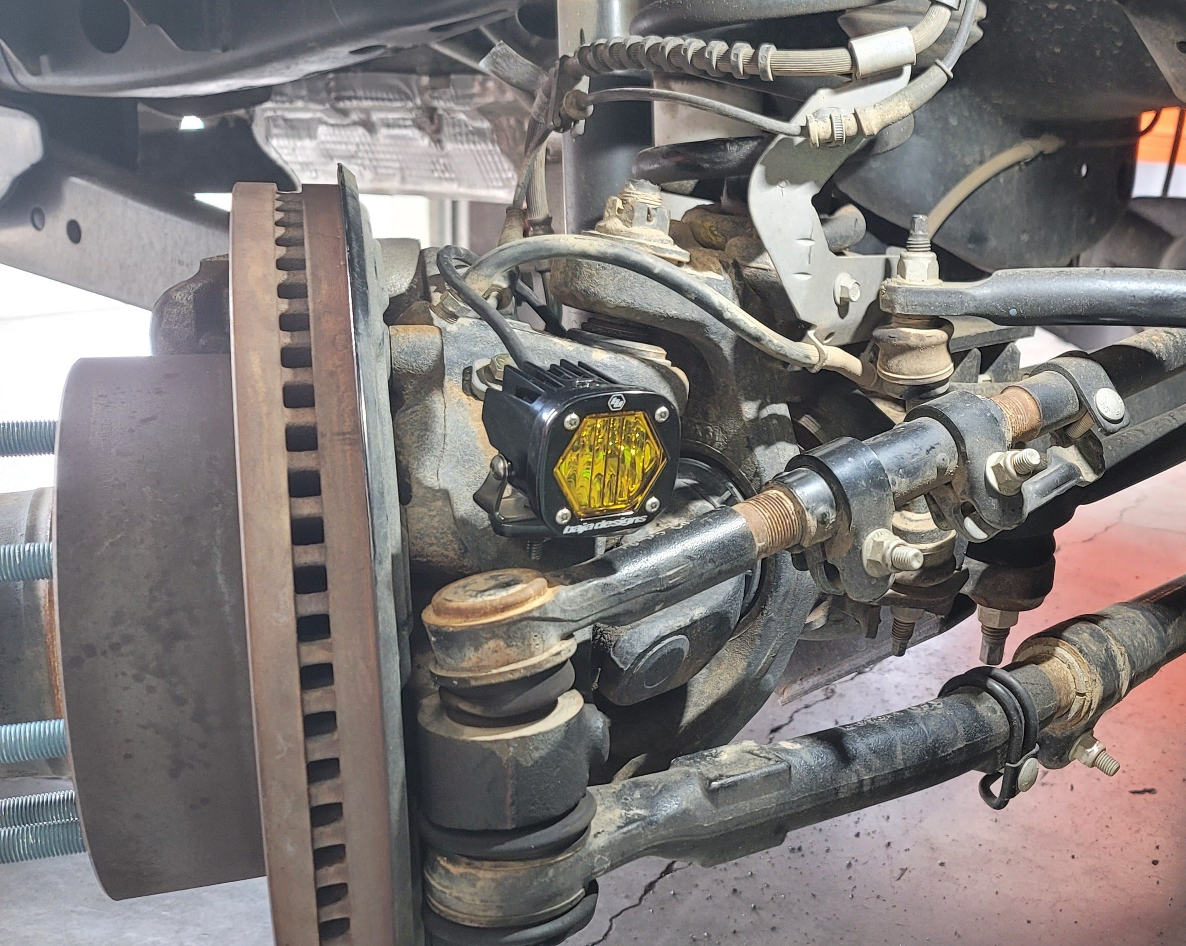 GateKeeper Off-Road Ford Super Duty Steerable Knuckle Pod Light Mounts (2017-2023)