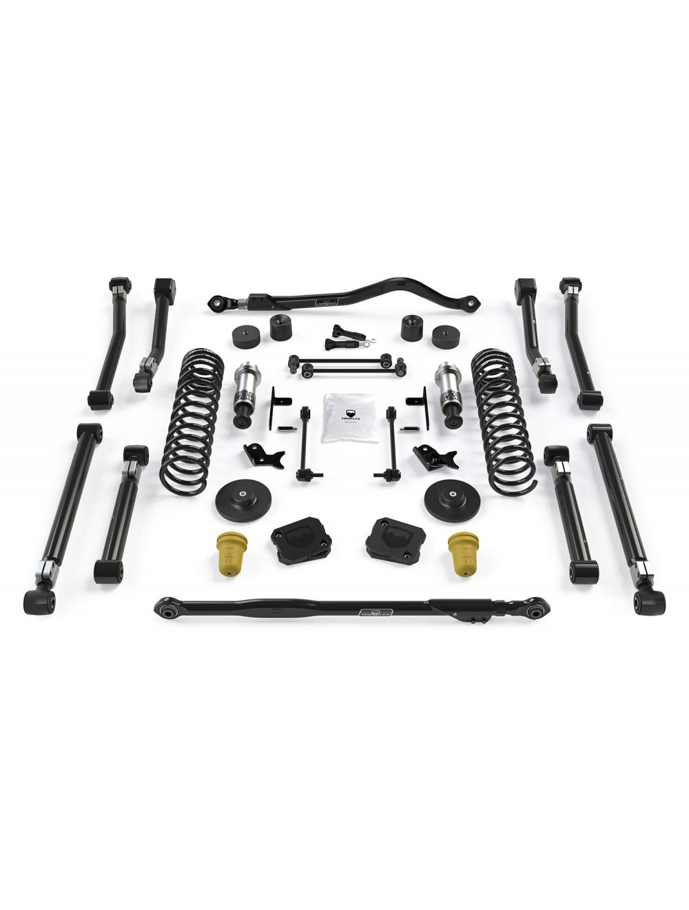 TeraFlex Gladiator 2.5 Inch Alpine RT2 Short Arm Suspension System No Shocks