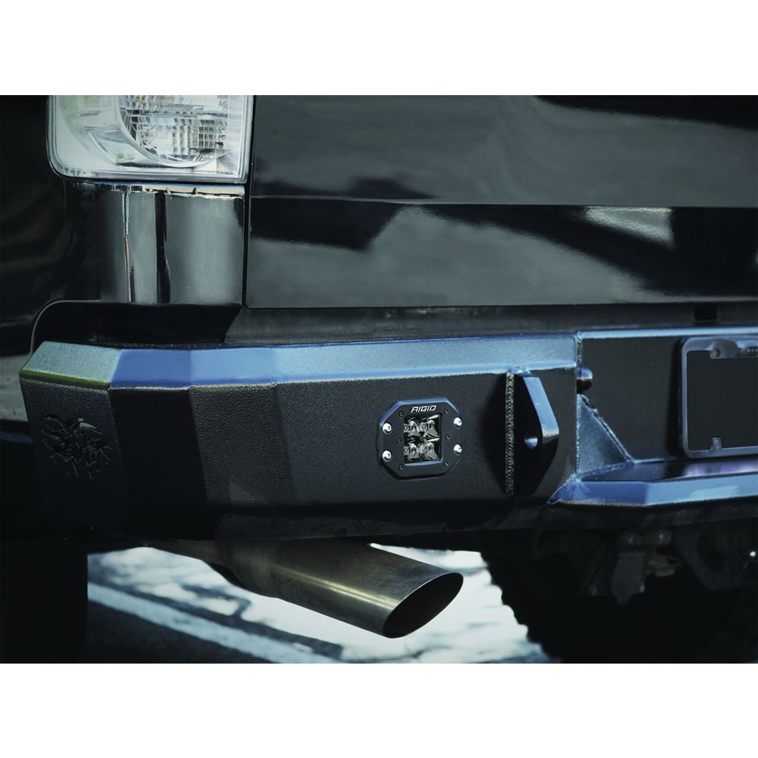 RIGID Industries Spot Flush Mount Midnight Pair D-Series Pro