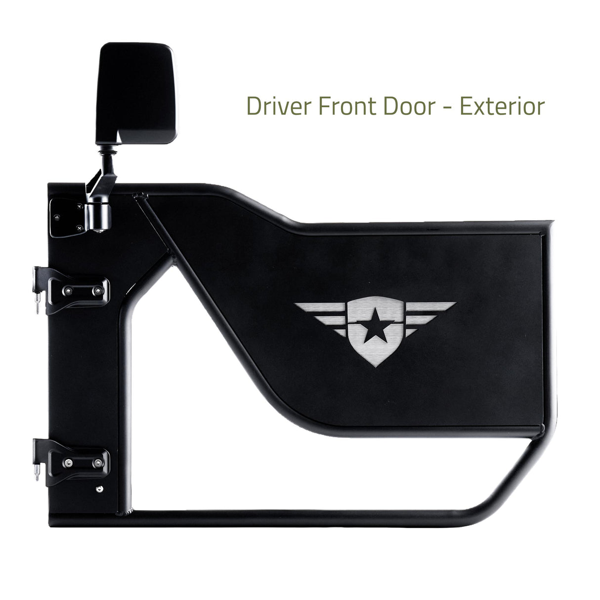 Combat Off Road Jeep JL/JLU Wrangler Tube Doors - Front Pair