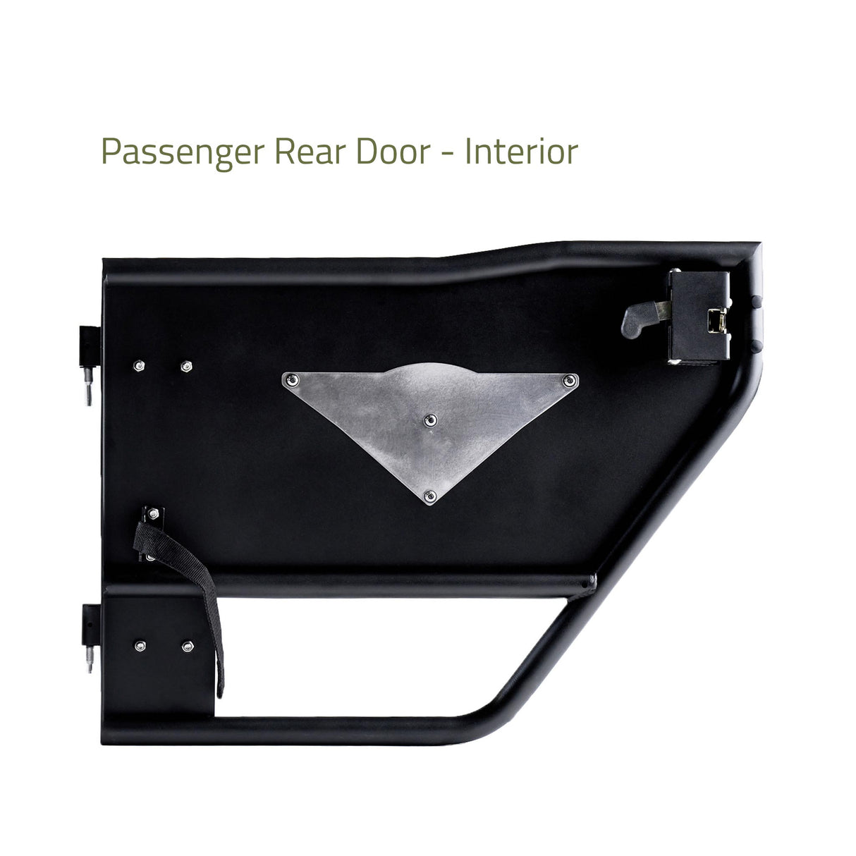 Combat Off Road Jeep JL/JLU Wrangler Tube Doors - Rear Pair