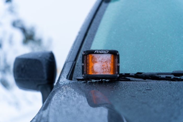 RIGID Industries D-SS Spot with Amber PRO Lens Pair