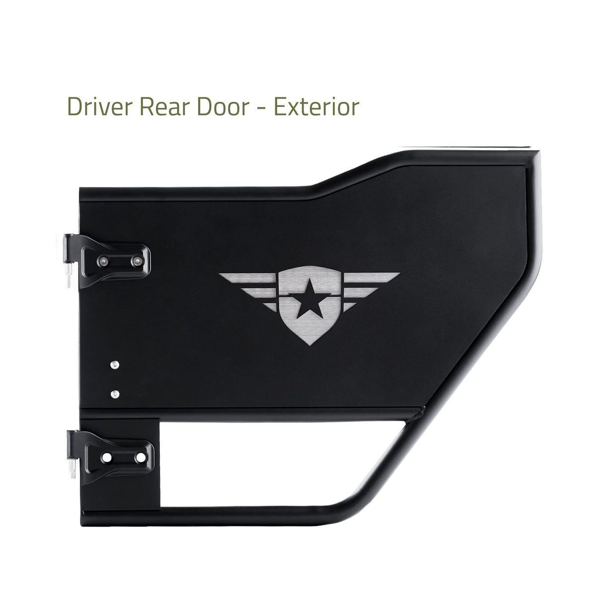 Combat Off Road Jeep JT Gladiator Tube Doors - Rear Pair