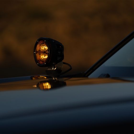 RIGID Industries 360-Series 4 Inch Spot with Amber PRO Lens Pair
