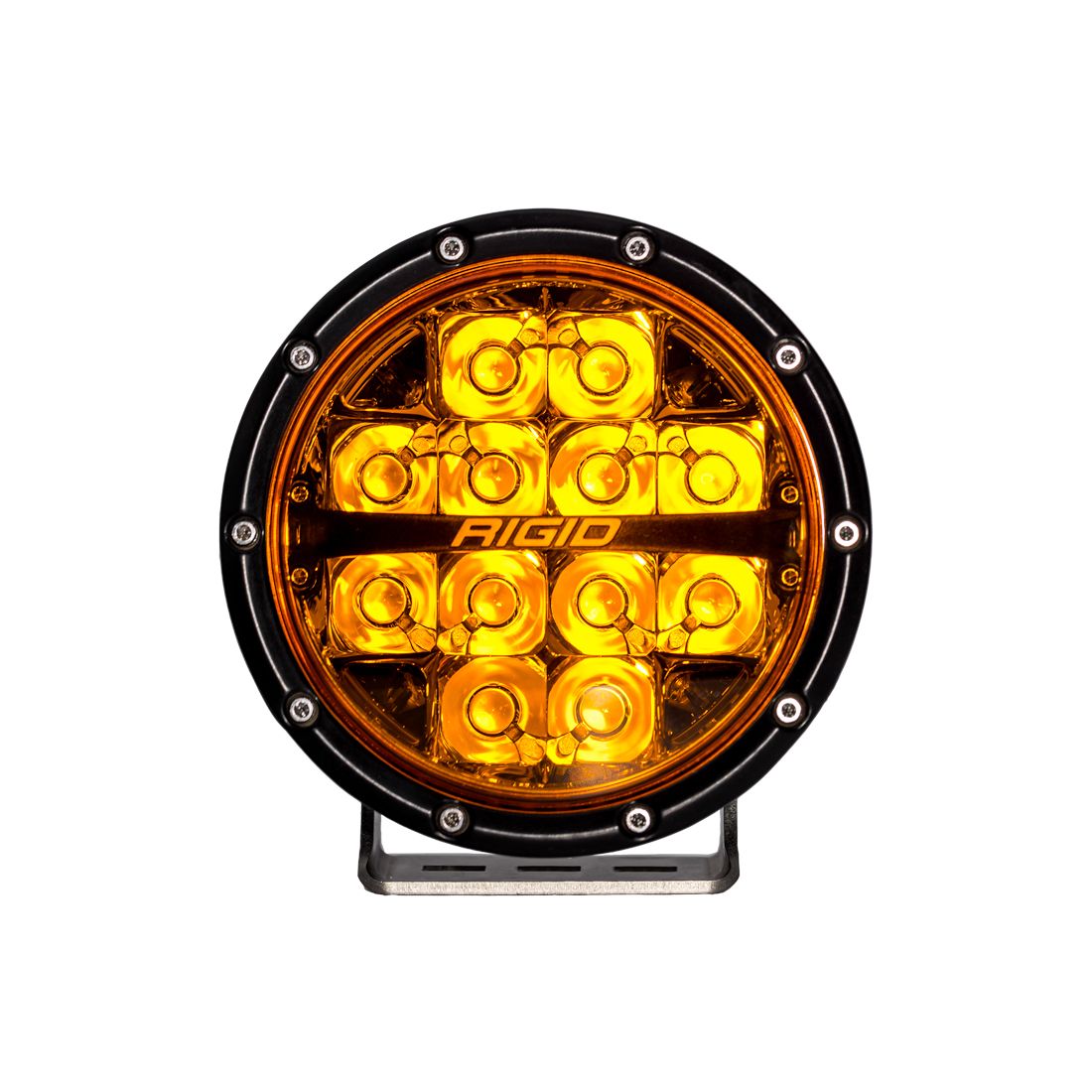 RIGID Industries 360-Series 6 Inch Spot with Amber PRO Lens Pair