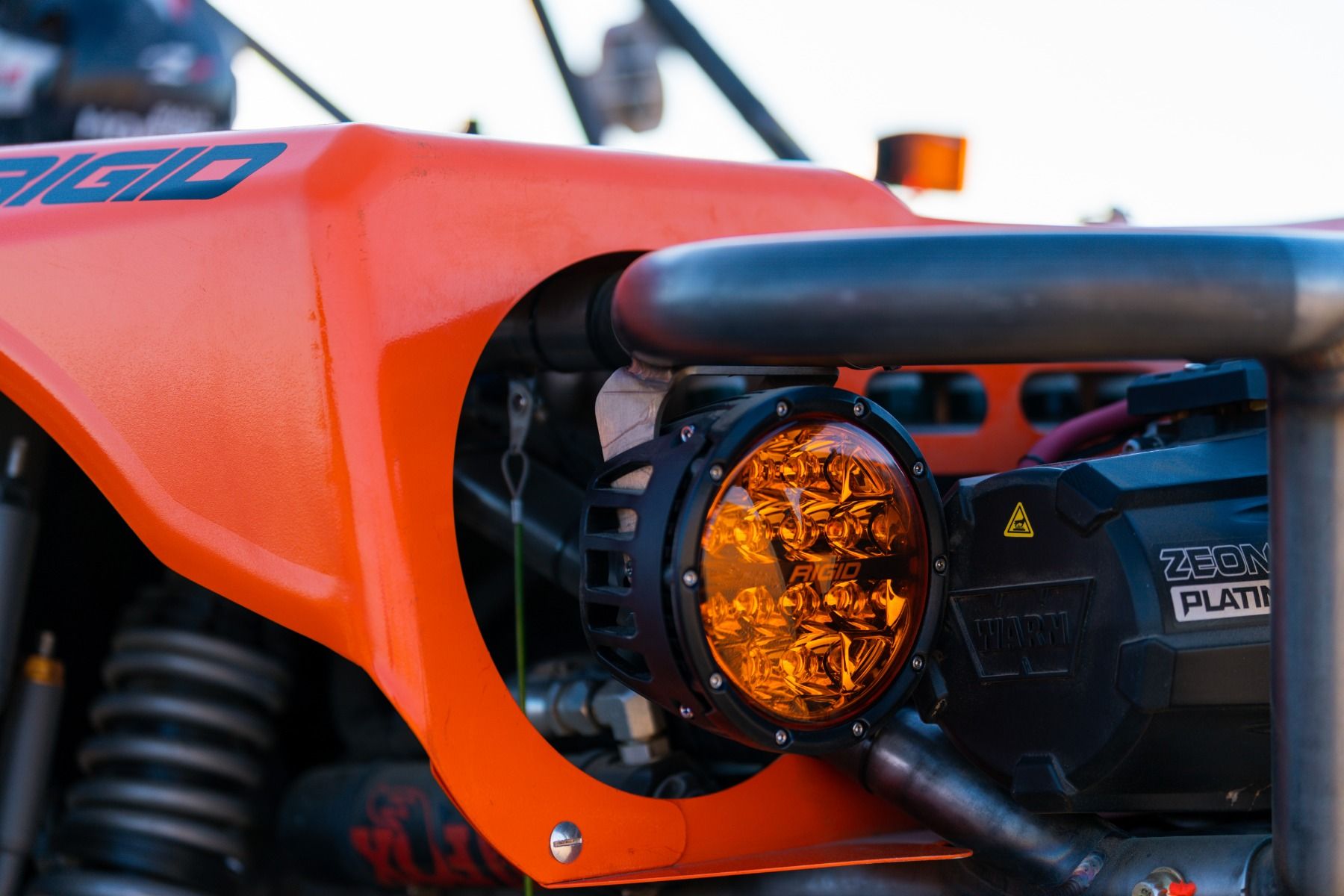 RIGID Industries 360-Series 6 Inch Spot with Amber PRO Lens Pair