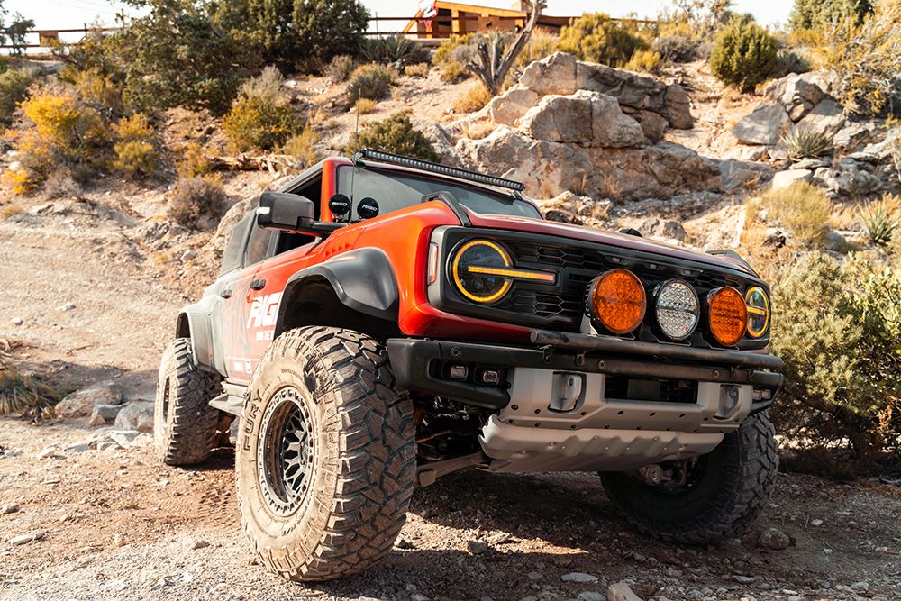 Rigid Industries 360-Series Light Cover 9 Inch Lamp Amber Single