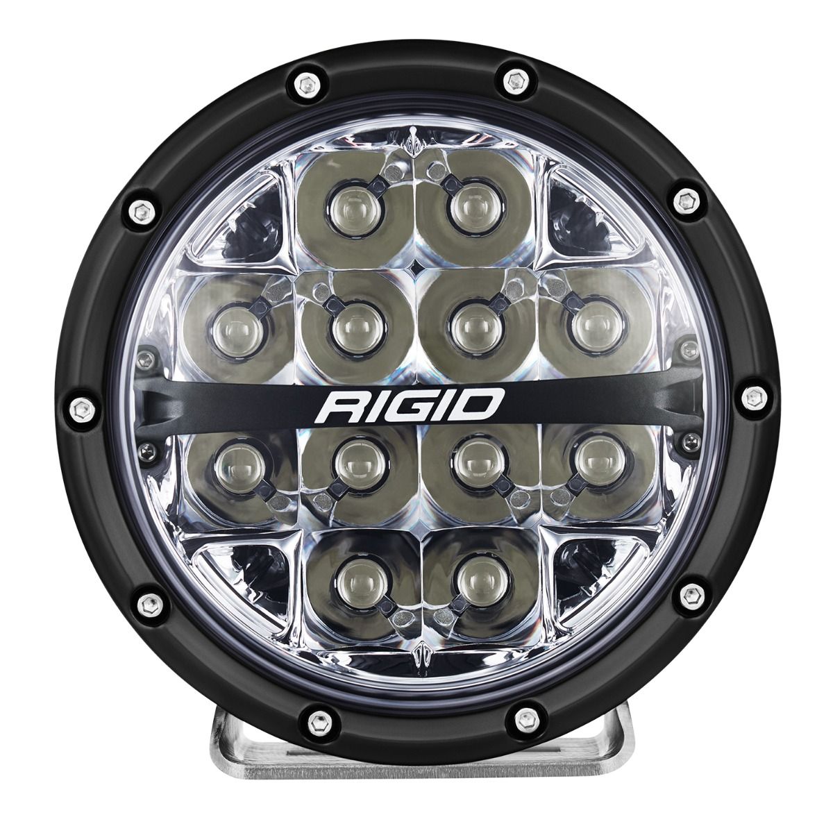 RIGID Industries 360-Series 6 Inch Off-Road Lamp Spot Beam RGBW Backlight Set of 2