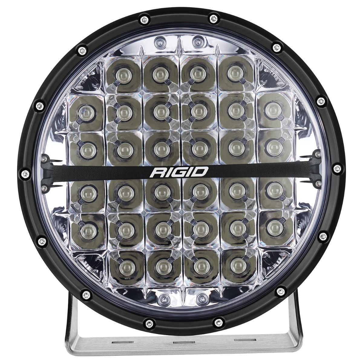 Rigid Industries 360-Series 9 Inch Off-Road Lamp Spot Beam RGBW Backlight Single