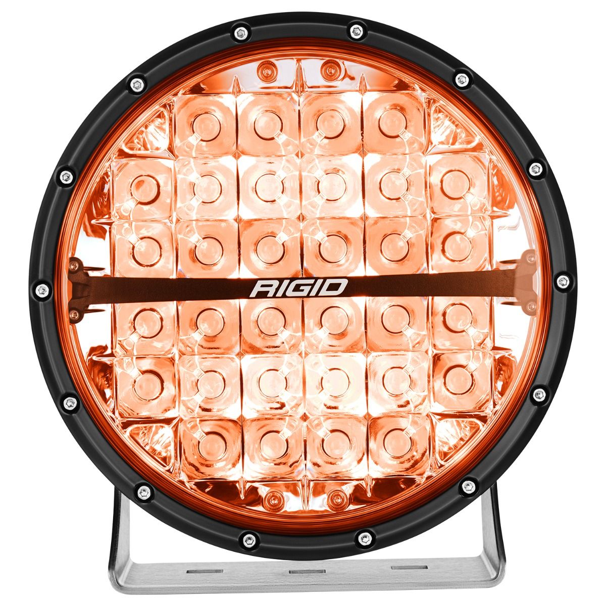 Rigid Industries 360-Series 9 Inch Off-Road Lamp Spot Beam RGBW Backlight Single