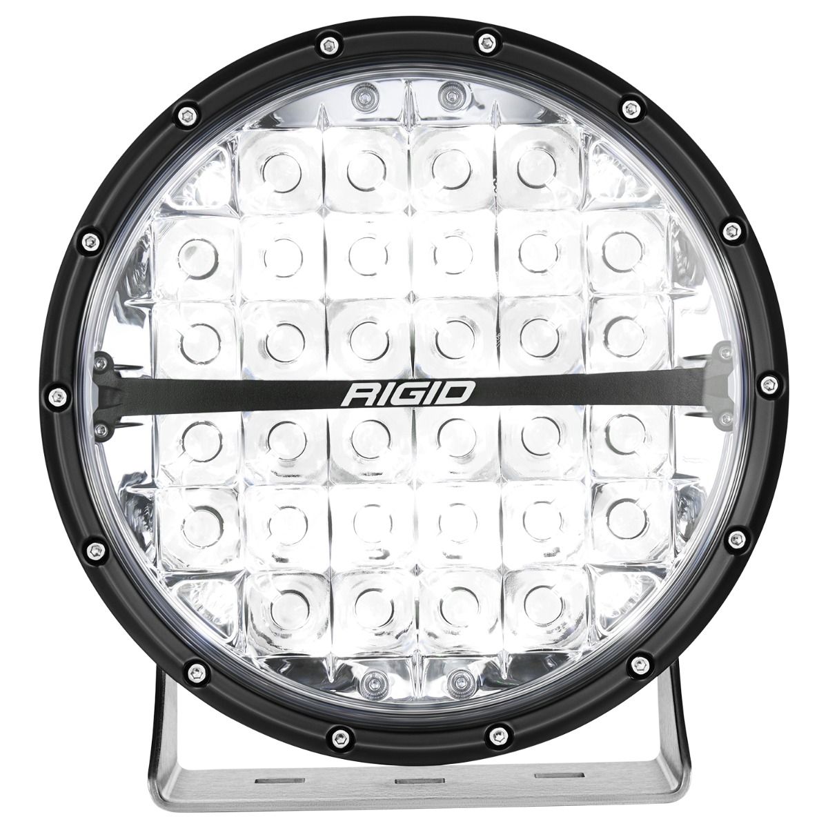 Rigid Industries 360-Series 9 Inch Off-Road Lamp Spot Beam RGBW Backlight Single