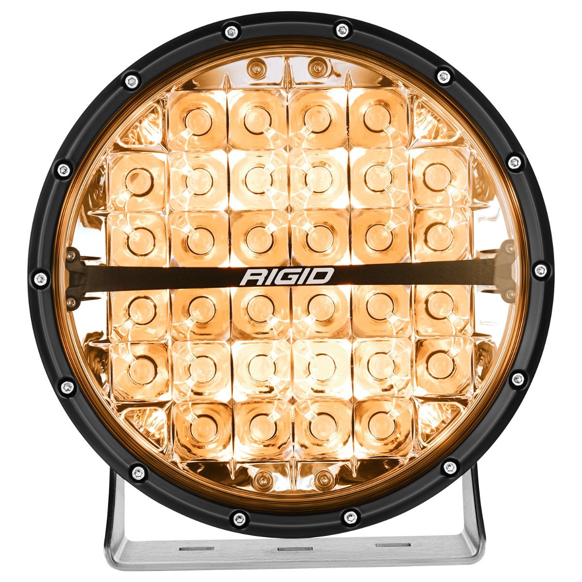 Rigid Industries 360-Series 9 Inch Off-Road Lamp Spot Beam RGBW Backlight Single