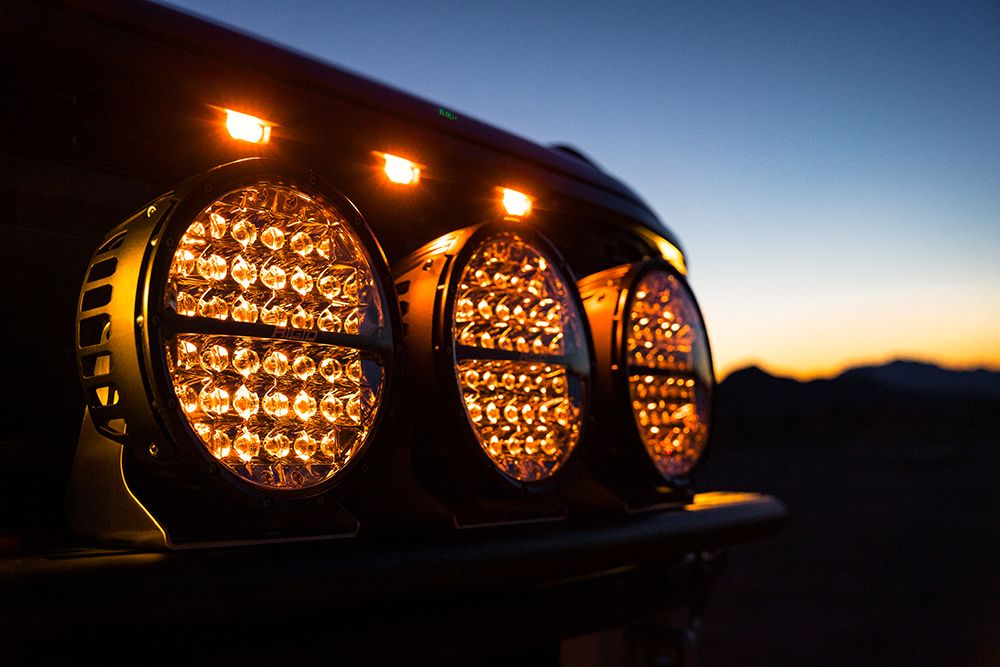 Rigid Industries 360-Series 9 Inch Off-Road Lamp Spot Beam RGBW Backlight Single