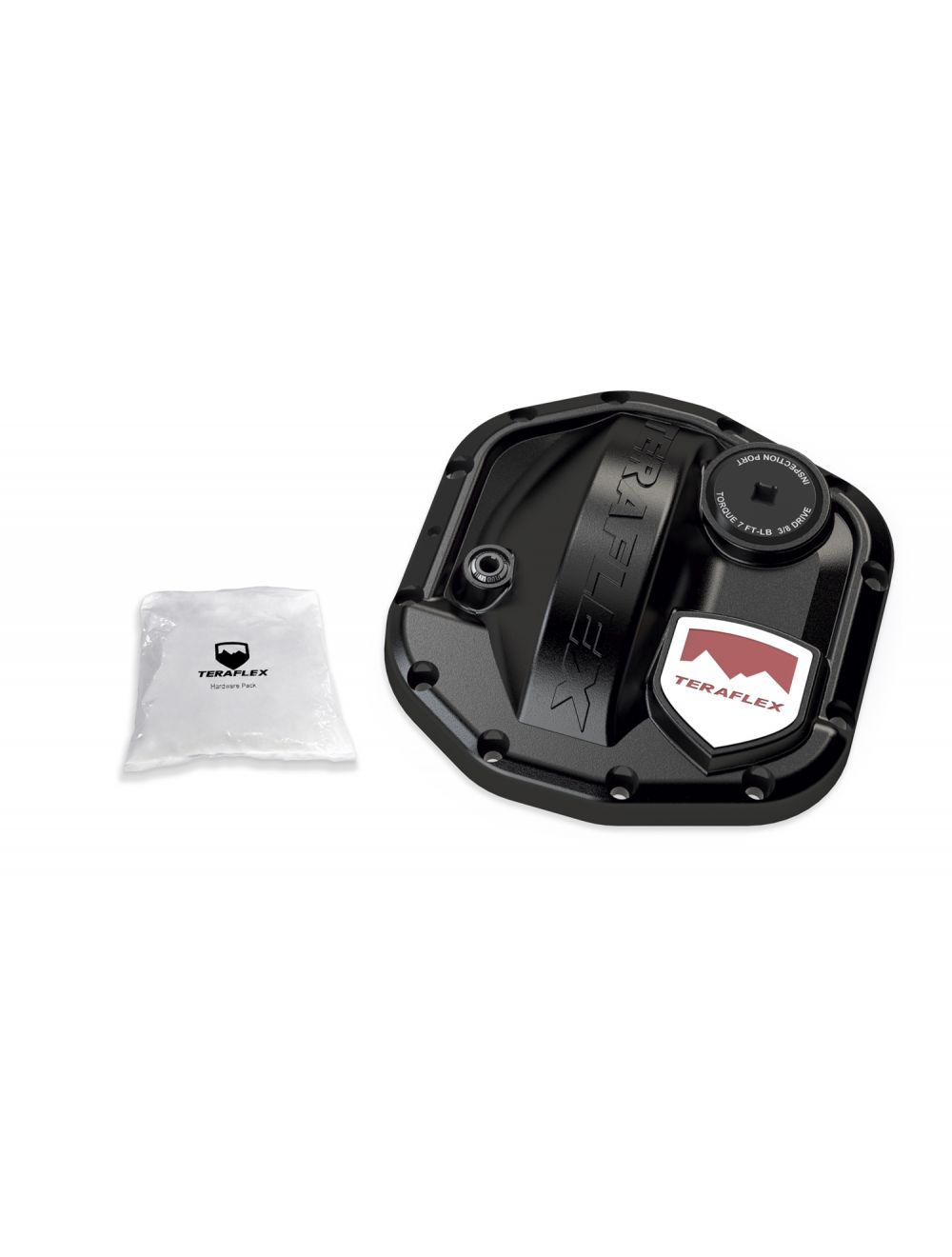 TeraFlex Dana 30 AdvanTEK M186 HD Differential Cover Kit Front 18-Up Wrangler JL/Gladiator