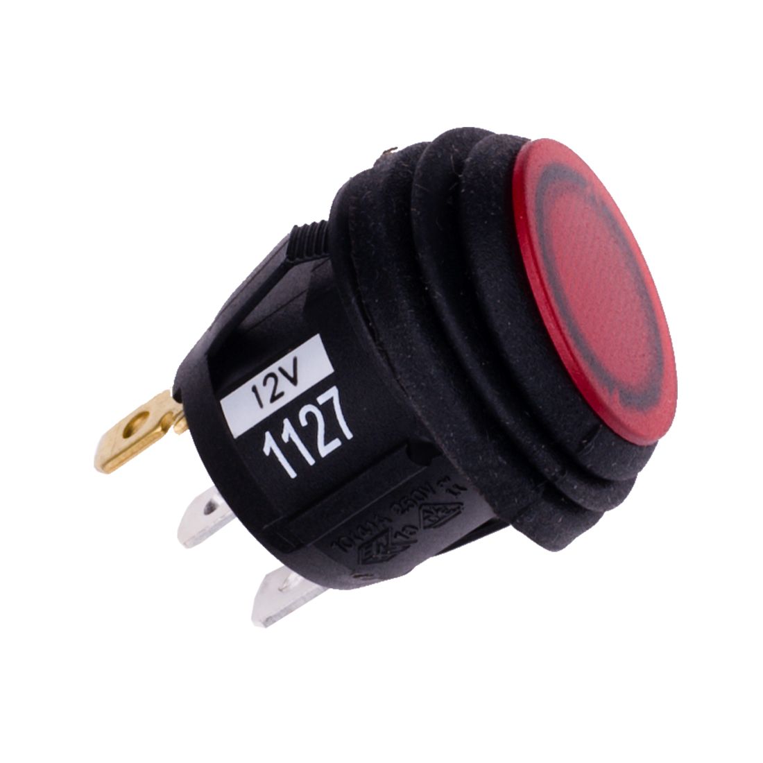 RIGID Industries 2 Position Rocker Switch Red