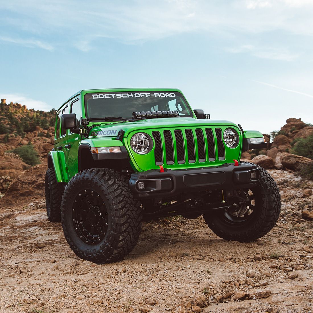 RIGID Industries 18-Pres Jeep Wrangler JL Cowl Mount Fits 2 D-Series Pro